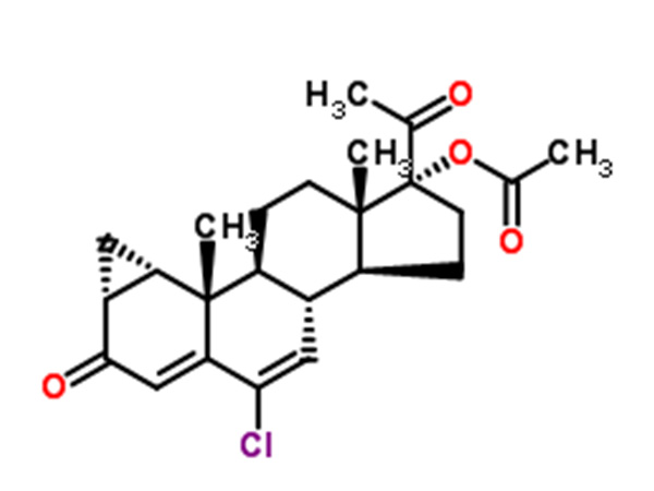 6-chlór-1Î±-chlórmetyl-3,20-dioxo-pregna-4,6-dién-17Î±-acetoxy